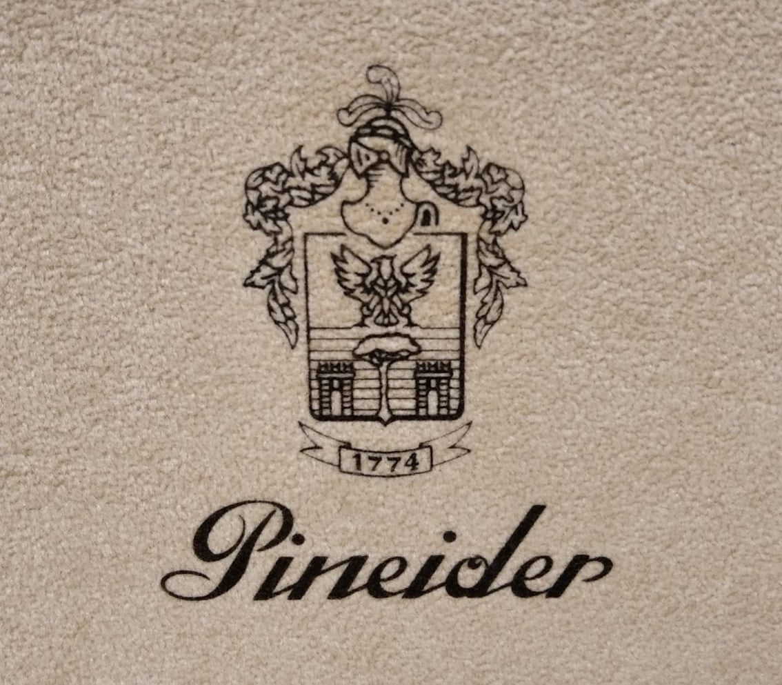 Scatola cofanetto portapenne in legno e pelle "Pineider"