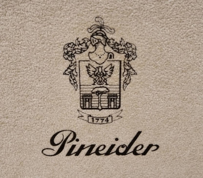 Scatola cofanetto portapenne in legno e pelle "Pineider"
