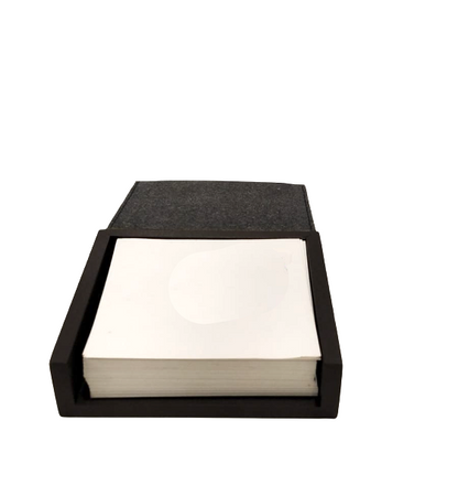 Porta notes in pelle e legno "Pinetti" (disponibile in due varianti)