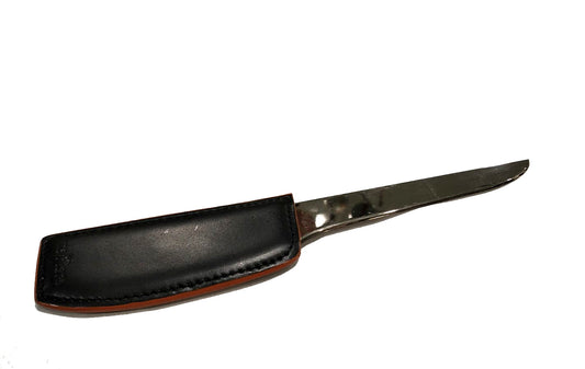 Apribuste tagliacarte con manico in pelle testa di moro Delta MarKiaro