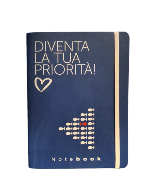 Quaderno "Diventa la tua priorità" Notebook  Filosofico