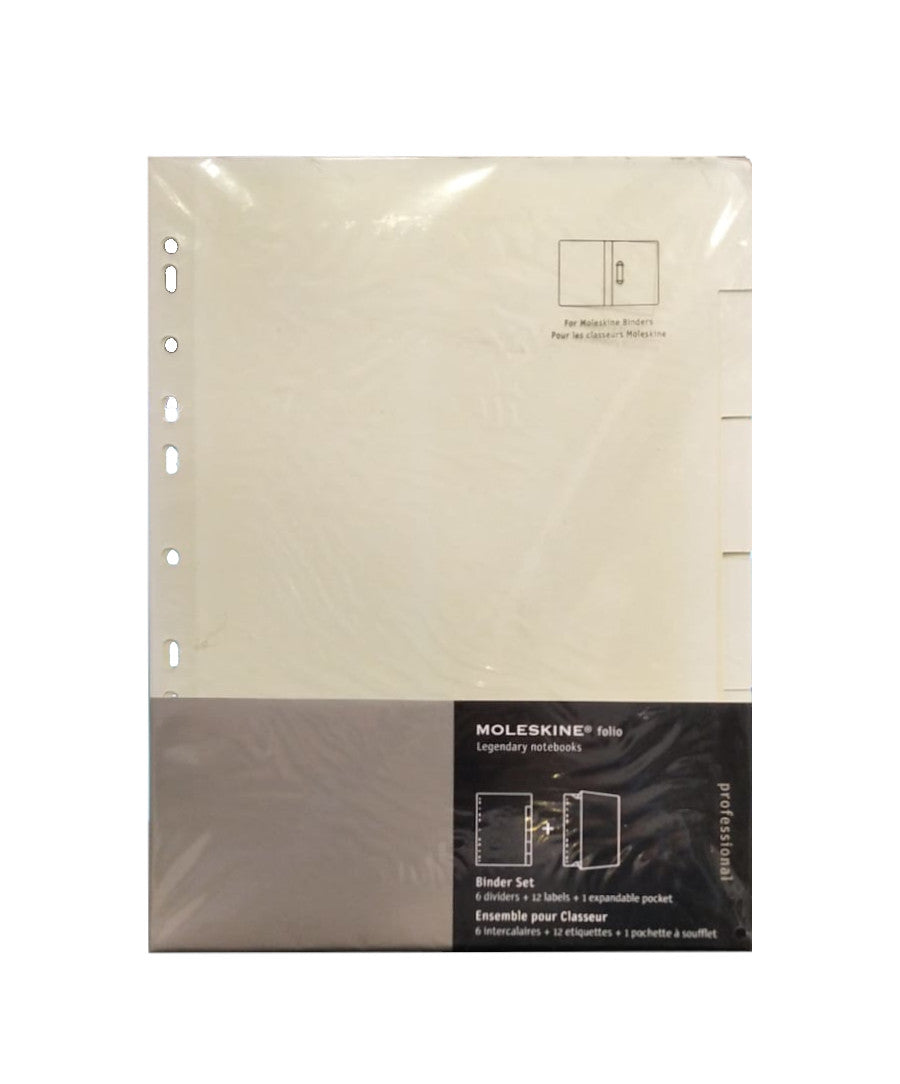 Set divisori per classificatore ad anelli "Moleskine Folio"