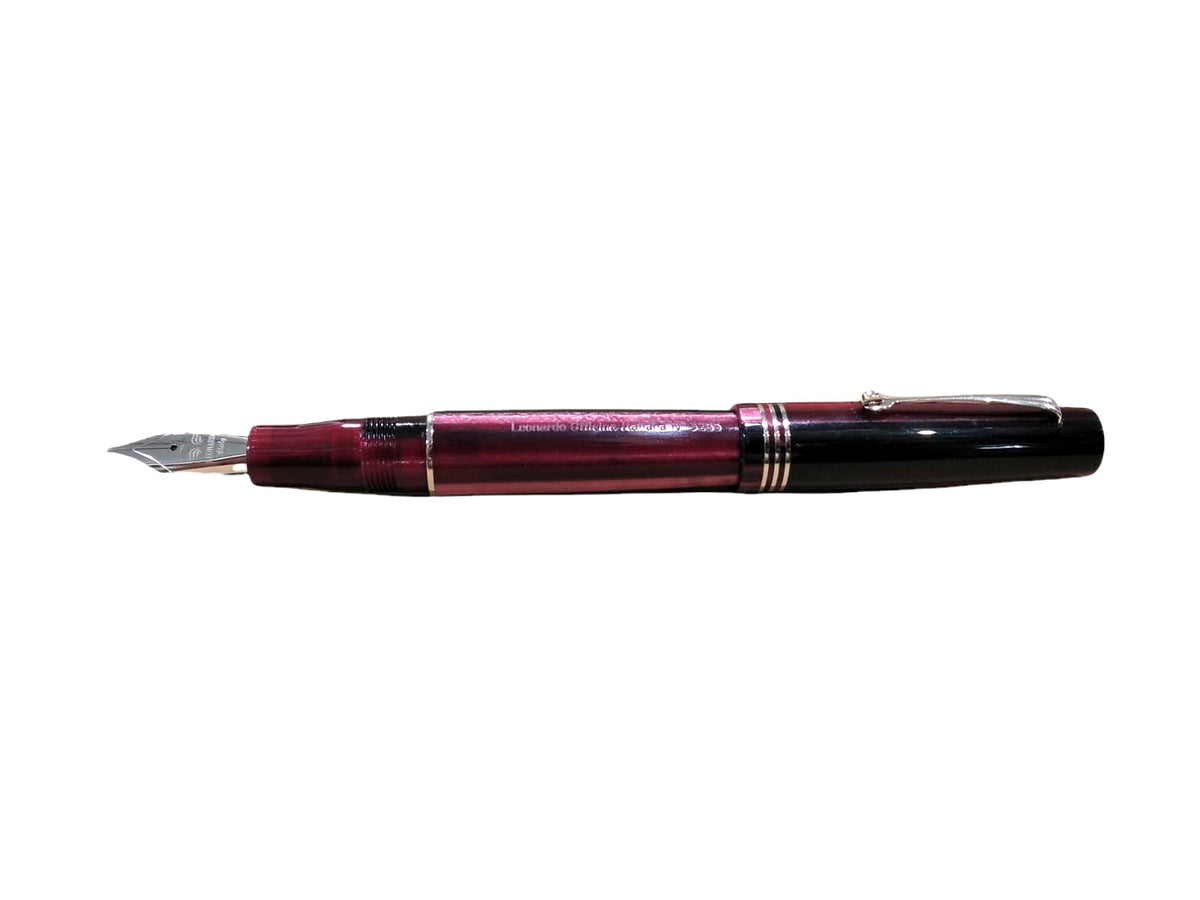 Penna stilografica "Momento Zero" Prugna n° 3285 Leonardo Officina Italiana