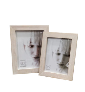 Portafoto in legno naturale sbiancato "Ghost Wooden Frame"