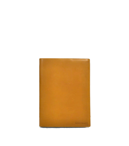 Guaina porta agenda/quadernetto A6 in pelle spatolata "Montblanc"