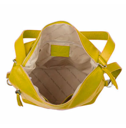 Borsa a spalla convertibile in zaino "Avila" Pelletteria Veneta (disponibile in due varianti)