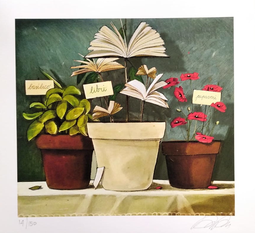 Grafica di Daniela Pareschi: "La coltura della cultura"