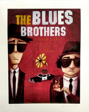 Carica l&#39;immagine nel visualizzatore di Gallery, Grafica di Giulia del Mastio: &quot;The Blues Brothers&quot;
