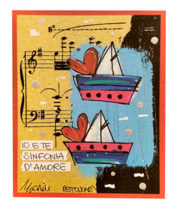 Grafica di Lola Martini "Io e te sinfonia d'amore"