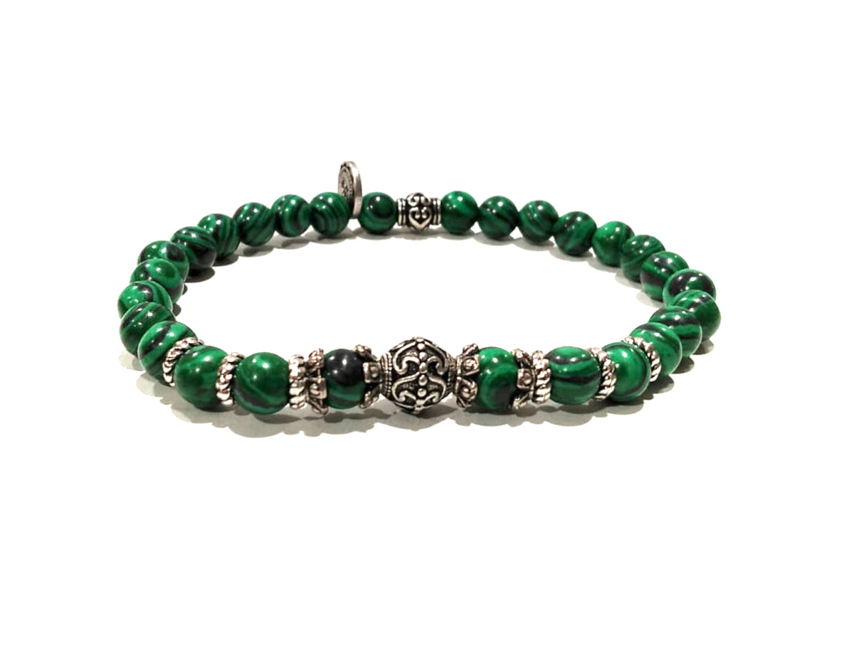 Bracciale in Malachite  "A.G. Spalding & Bros"