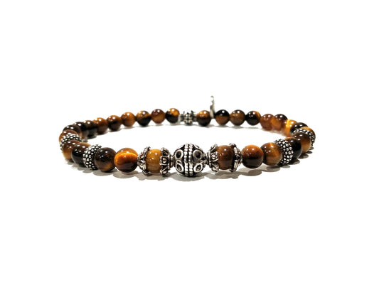 Bracciale in Occhio di Tigre "A.G. Spalding & Bros"