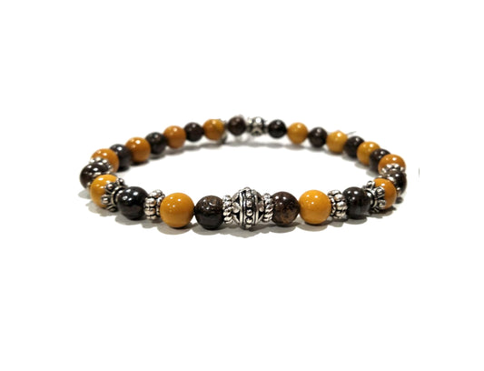 Bracciale in Occhio di Tigre "A.G. Spalding & Bros"