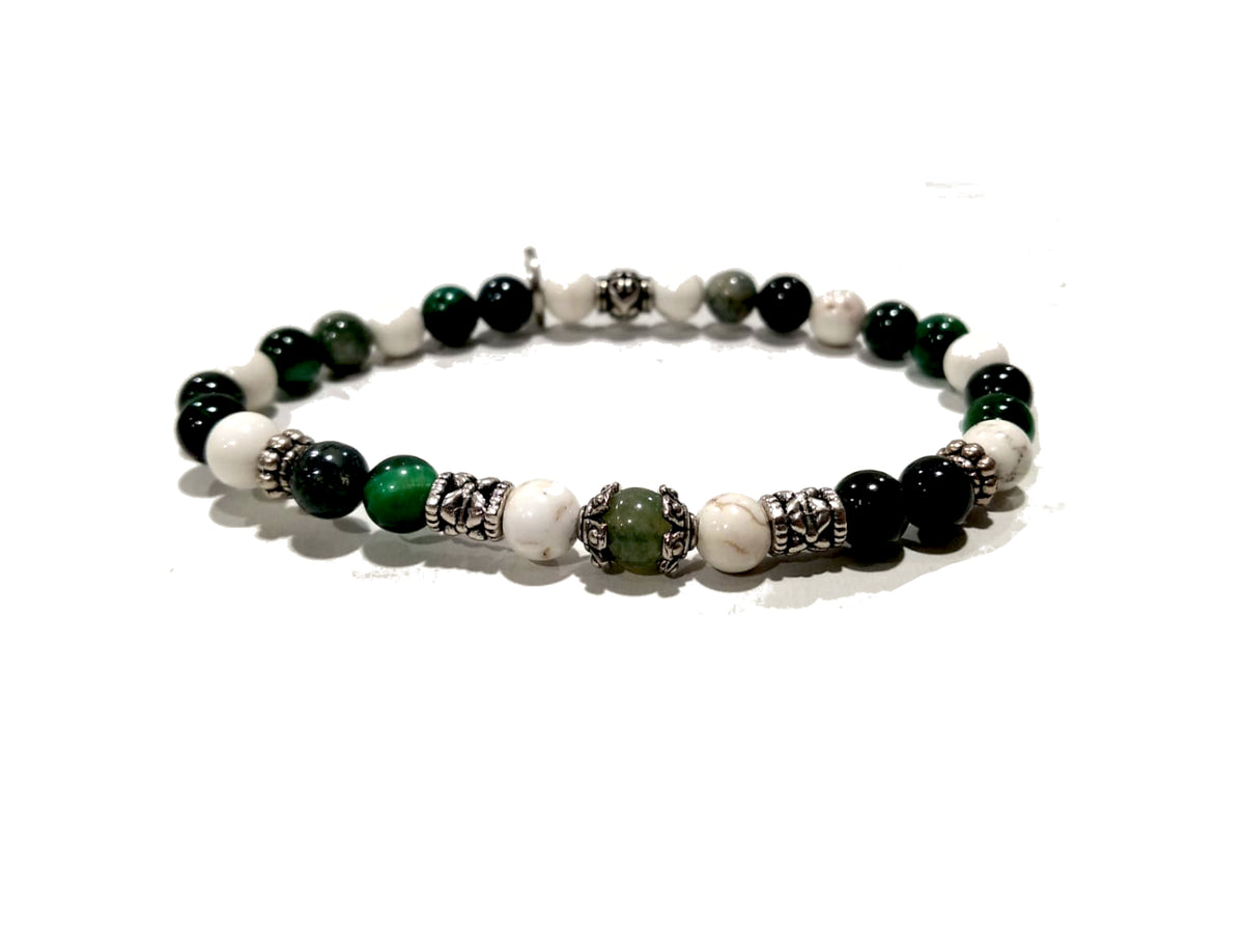 Bracciale in Agata e Aulite "A.G. Spalding & Bros"