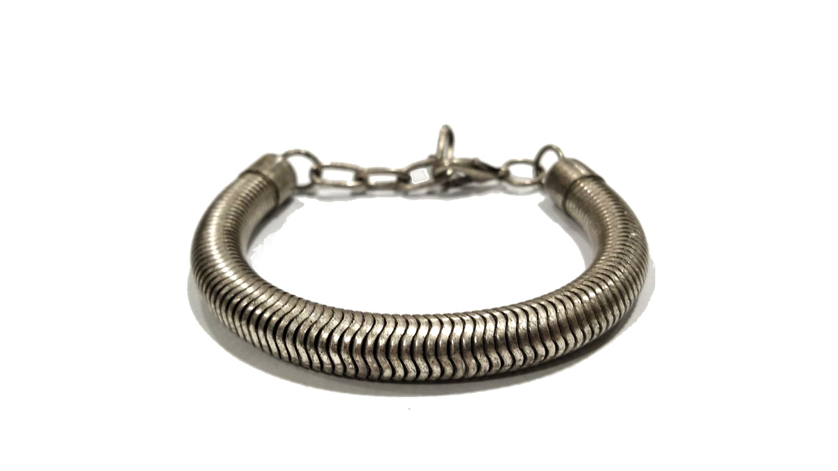 Bracciale da uomo tubolare in zama "Snake"
