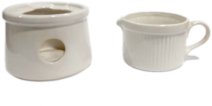 Ciocciolatiera in ceramica