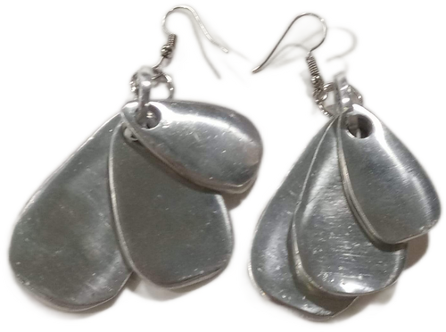 Orecchini pendenti petali