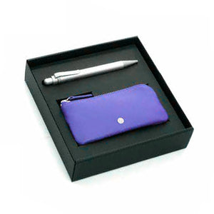 Box portachiavi ad astuccio + penna Aluminium 0,7 A.G. Spalding & Bros  blu