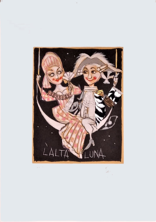 Grafica di Paolo Fresu "L'Altaluna"