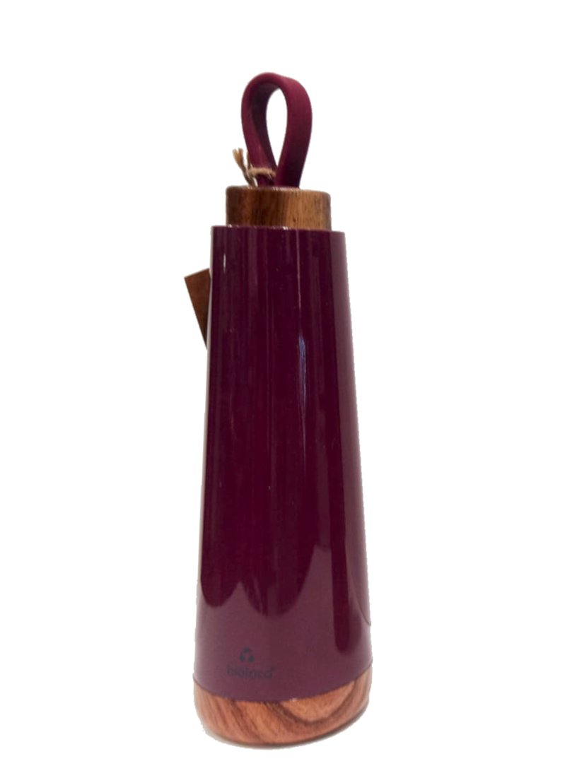 Bottiglia Termica in Alluminio e legno (disponibile in più colori) - SIGNUM Avellino