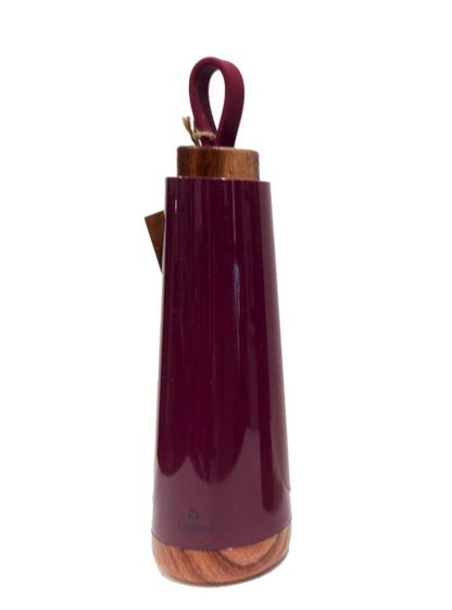 Bottiglia Termica in Alluminio e legno (disponibile in più colori) - SIGNUM Avellino