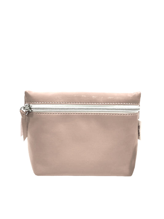 Beauty pochette grande con zip Kaleidos InTempo Bianco