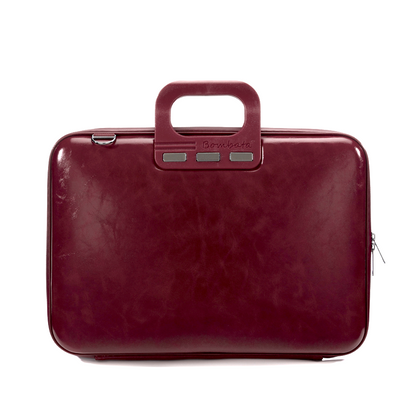 Cartella portacomputer 15,6" Evolution Bombata  bordeaux