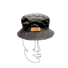 Carica l&#39;immagine nel visualizzatore di Gallery, Cappello pescatore reversibile nero  A.G.Spalding &amp; Bros (disponibile in tre misure)
