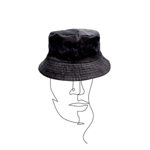 Cappello pescatore reversibile nero  A.G.Spalding & Bros (disponibile in tre misure)