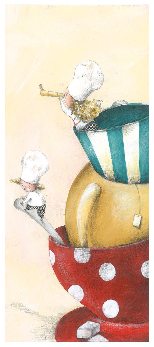 Grafica di Muriel Mesini: "Chef Ottavio 3"