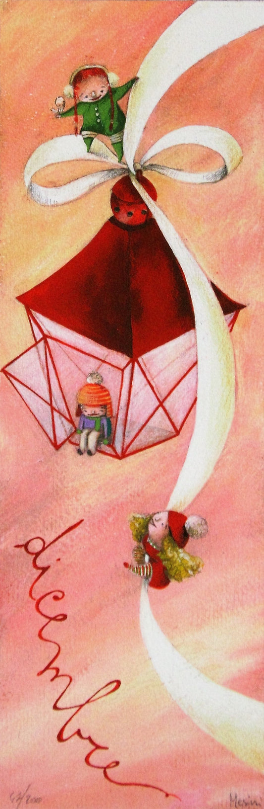Grafica di Muriel Mesini: "Dicembre"
