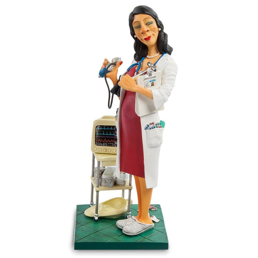 Scultura in resina Polystone  Guillelmo Forchino "Madam Doctor"