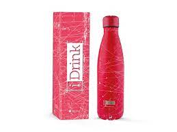 Bottiglia Termica Alluminio "Grunge Pink" iDrink