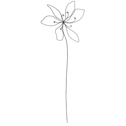 Fiore decorativo in metallo "Blute" Raeder