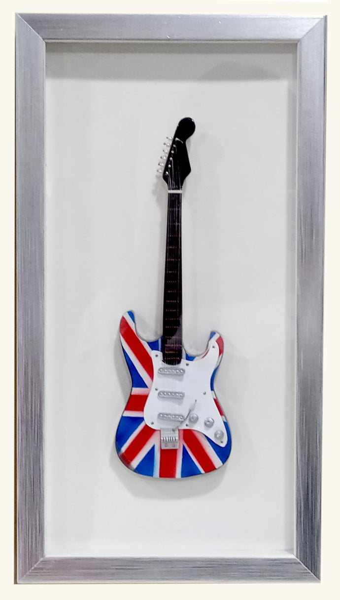 Modellino di Chitarra Fender Stratocaster Union Jack - SIGNUM Avellino