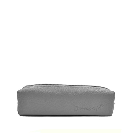 Astuccio in similpelle Classic Bombata grigio
