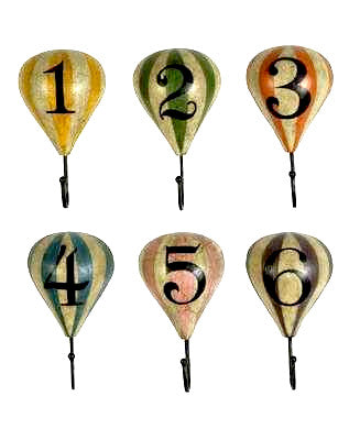 Decorazione da parete con gancio "Balloon Hook" Authentic Models (disponibile in diverse varianti)