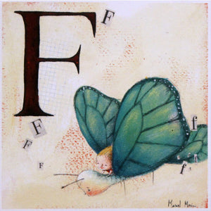 Grafica di Muriel Mesini "Abecedario F"