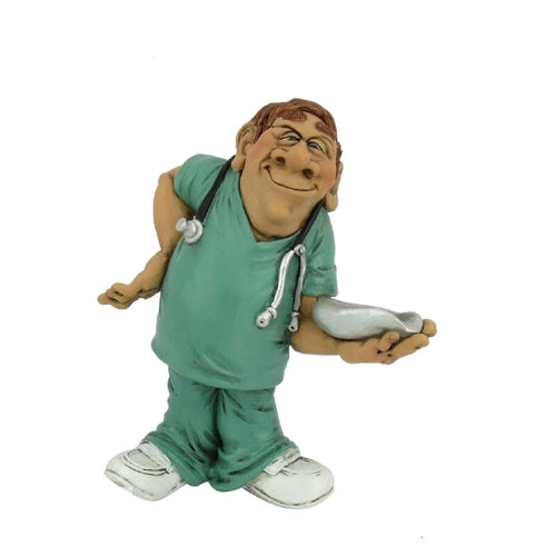Statuina caricatura mestieri: Infermiere