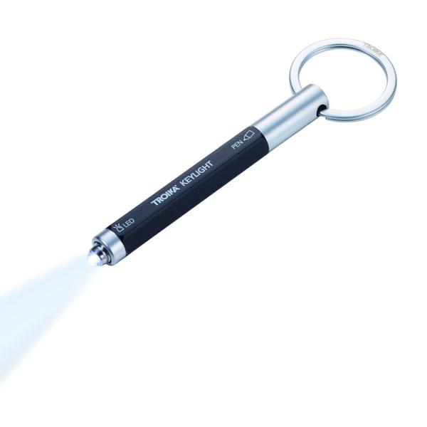 Portachiavi multifunzione con torcia Construction Micro Keylight Pen  Troika (disponibile in quattro colori)