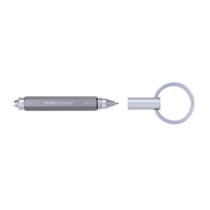 Portachiavi multifunzione con torcia "Construction Micro Keylight Pen"  titanium