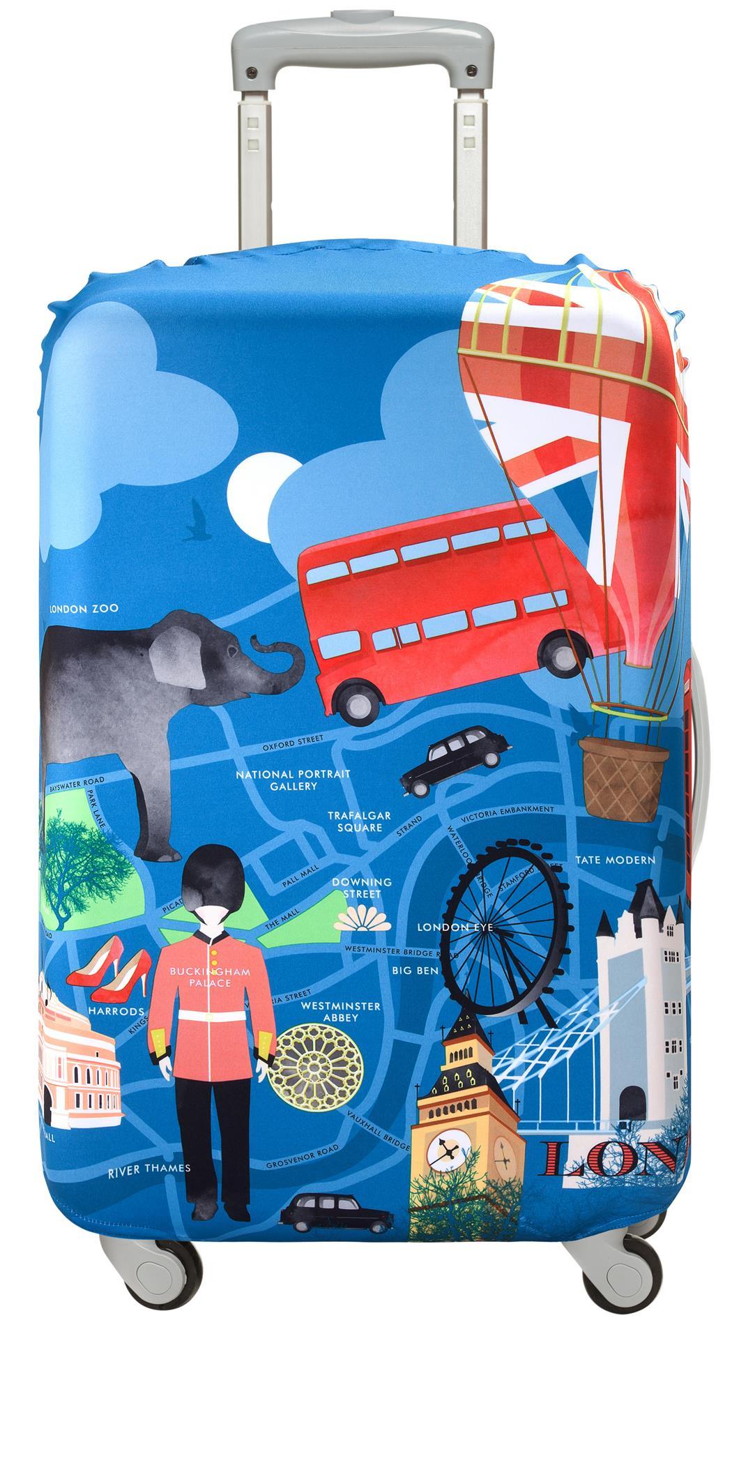 Copri Trolley Medio Fantasia  London