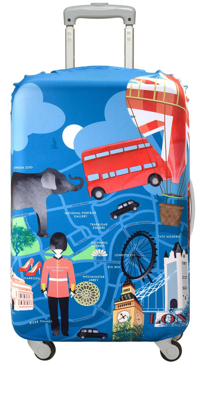 Copri Trolley Medio Fantasia  London