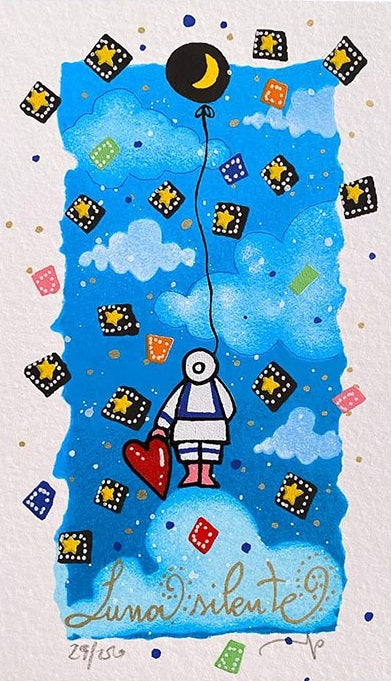 Grafica di Andrea Agostini "Luna Silente"