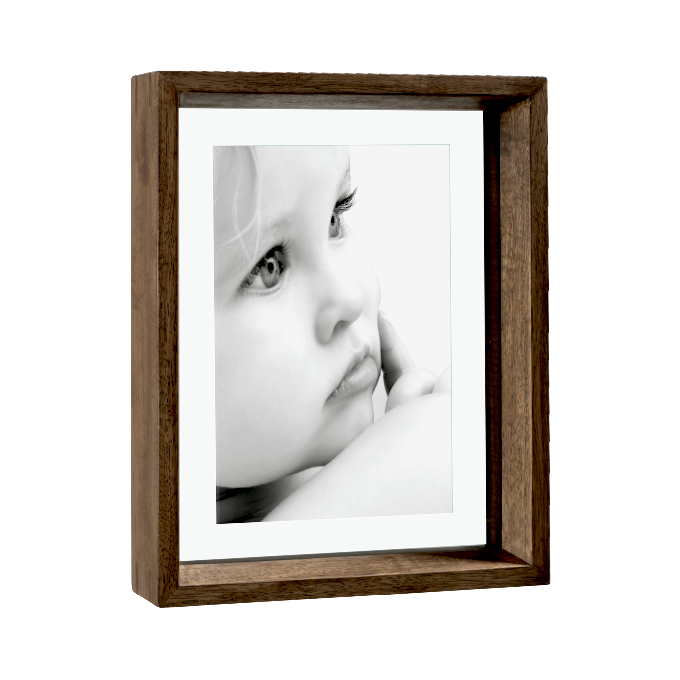 Cornice portafoto a giorno rettangolare in legno 10x15 (disponibile in tre varianti)