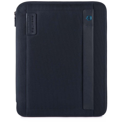 Portablocco sottile in tessuto blu A4 Pulse Piquadro