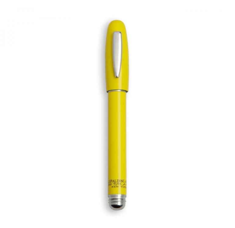 Penna stilografica "Short Classic" A.G. Spalding & Bros giallo