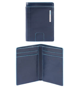 Prodotti Porta carte di credito RFID Bluesquare Piquadro BLU