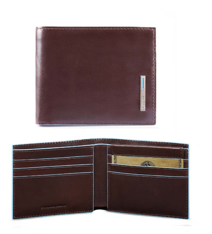 Portafoglio piccolo uomo con portabadge estraibile e RFID Bluesquare Piquadro (disponibile in diversi colori)