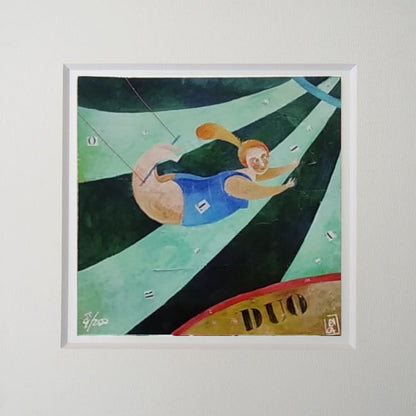 Grafica di Enrica Pizzicori: "Acrobata"