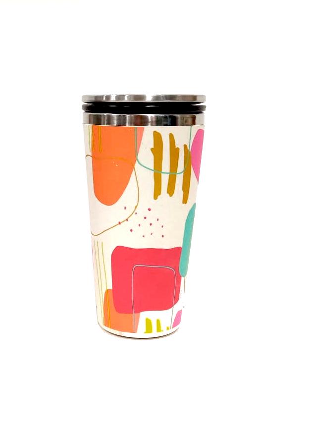 Tazza Mug con tappo a scorrimento e chiusura magnetica (disponibile in diverse fantasie) - SIGNUM Avellino